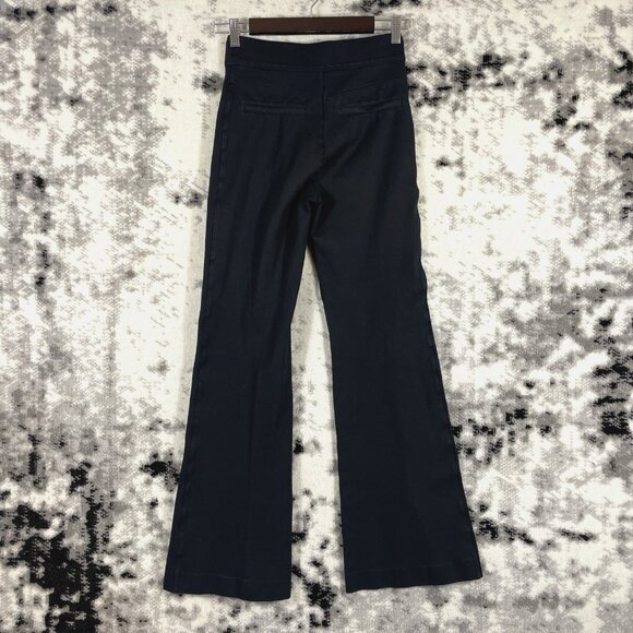 Spanx Ponte Flare Pants Womens Size Extra Small Black‎ Stretch Spanxsmooth - Picture 2 of 11